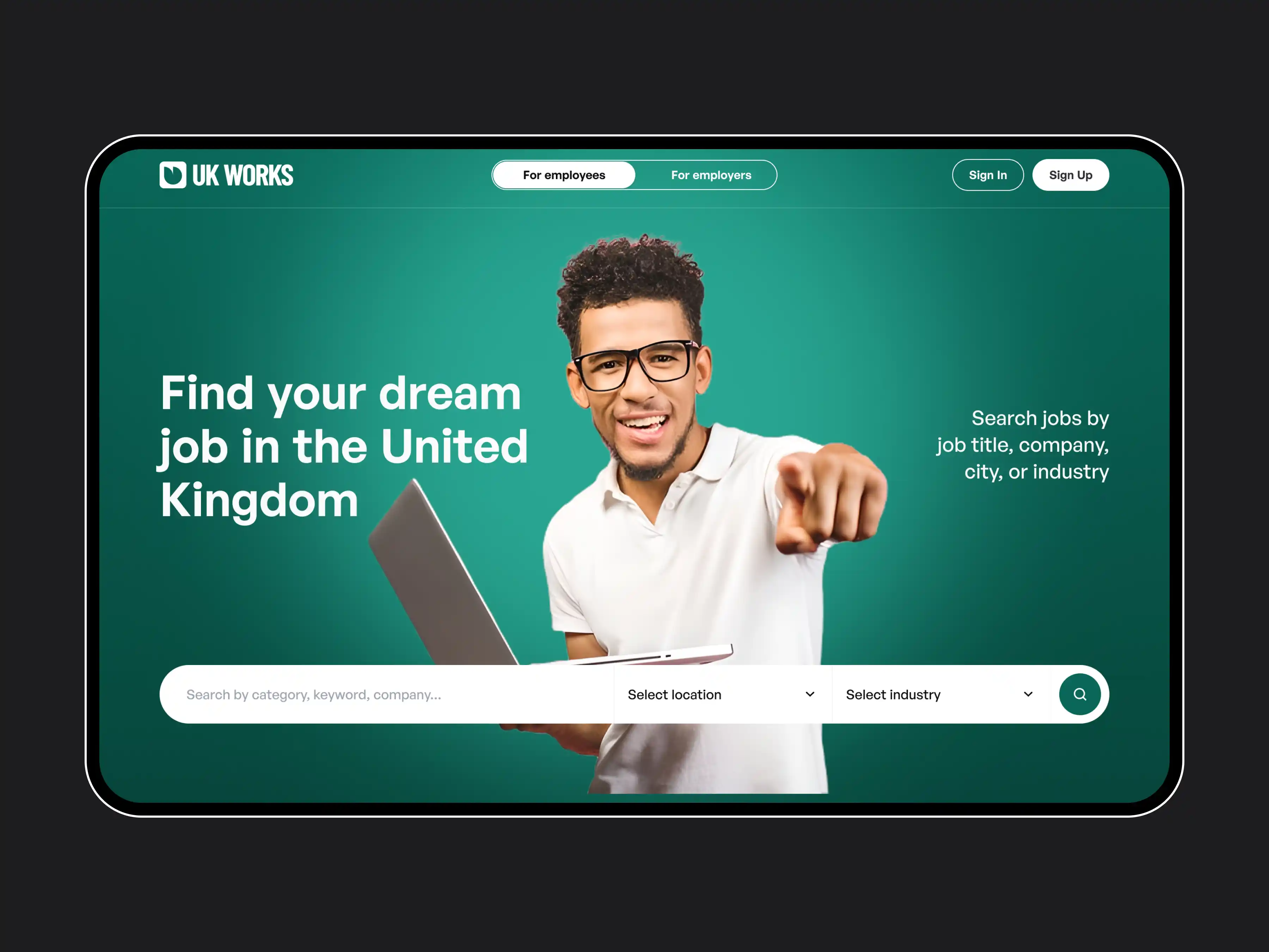 Job search SAAS platform